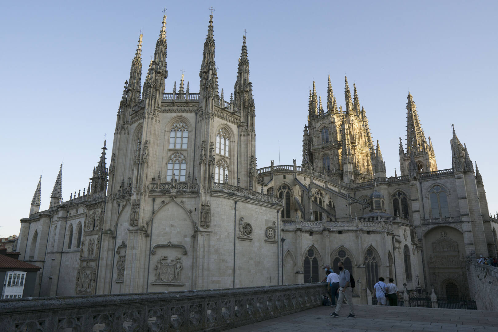 Catedral de Burgos al atardecer